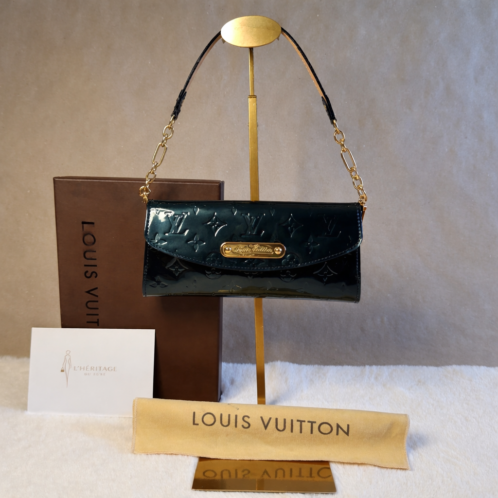 Louis Vuitton Sunset Boulevard Vernis Dark Green Full Set