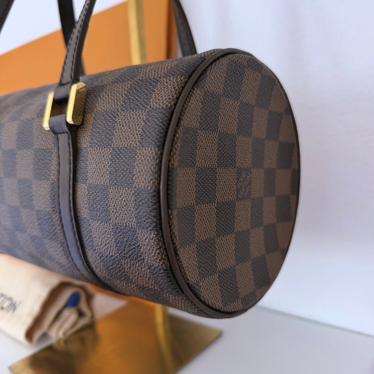 Louis Vuitton Papillon 26 Damier Ebène