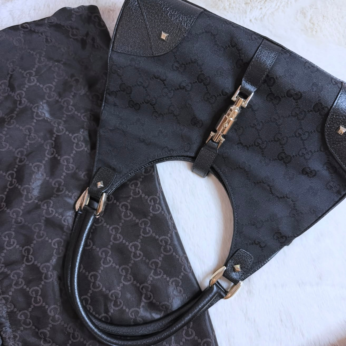 Gucci GG Nailhead Jackie Bardot
