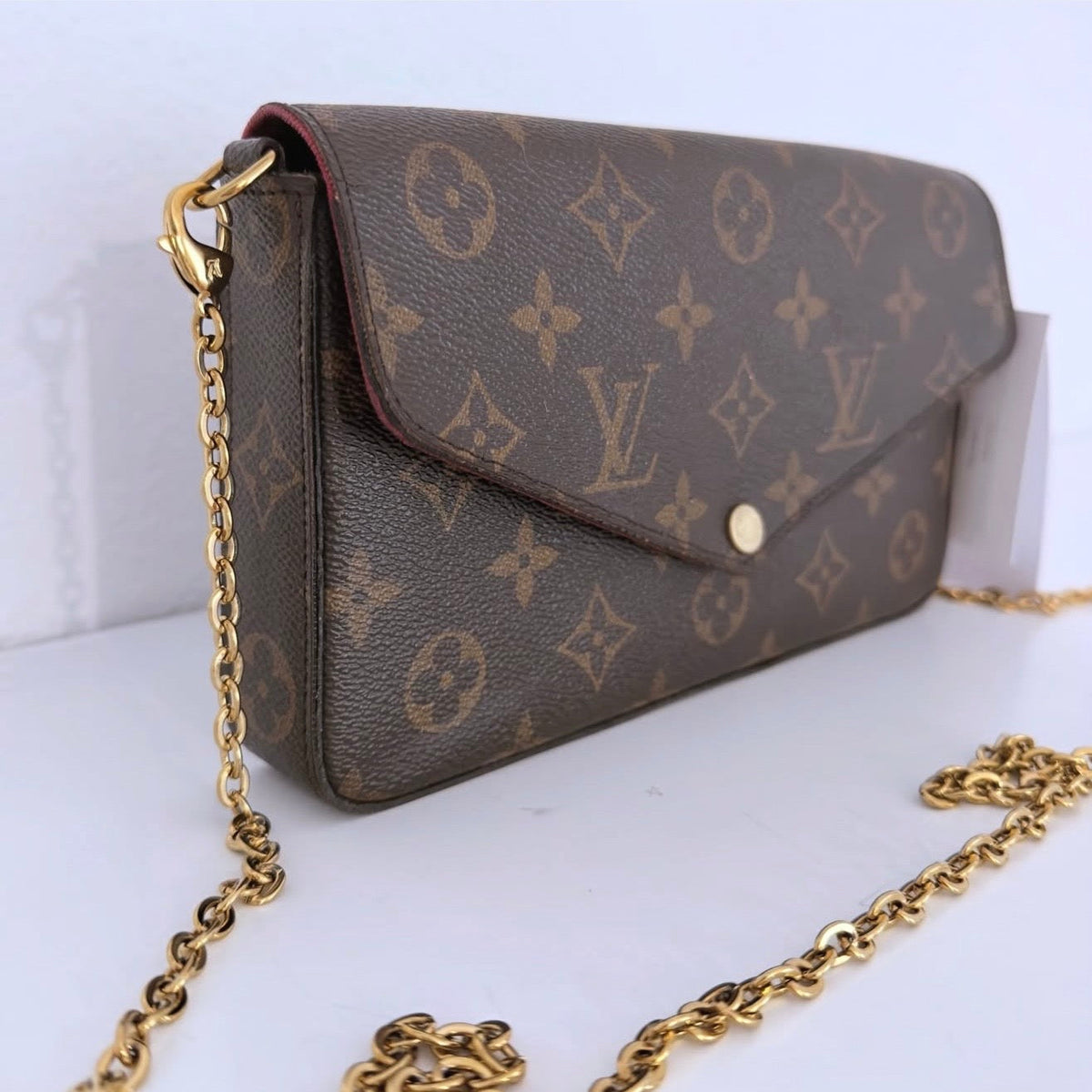 Louis Vuitton Mongram Pochette Felicie Full Set
