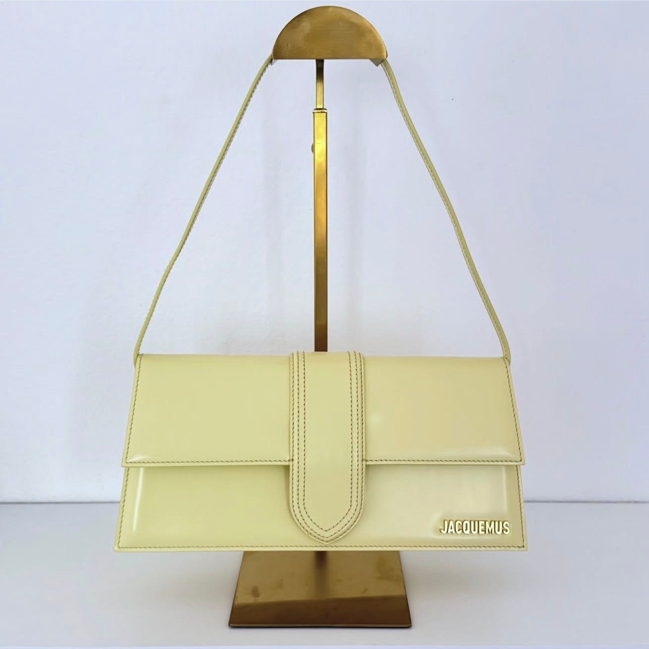 Jacquemus Le Bambino Long Pale Yellow