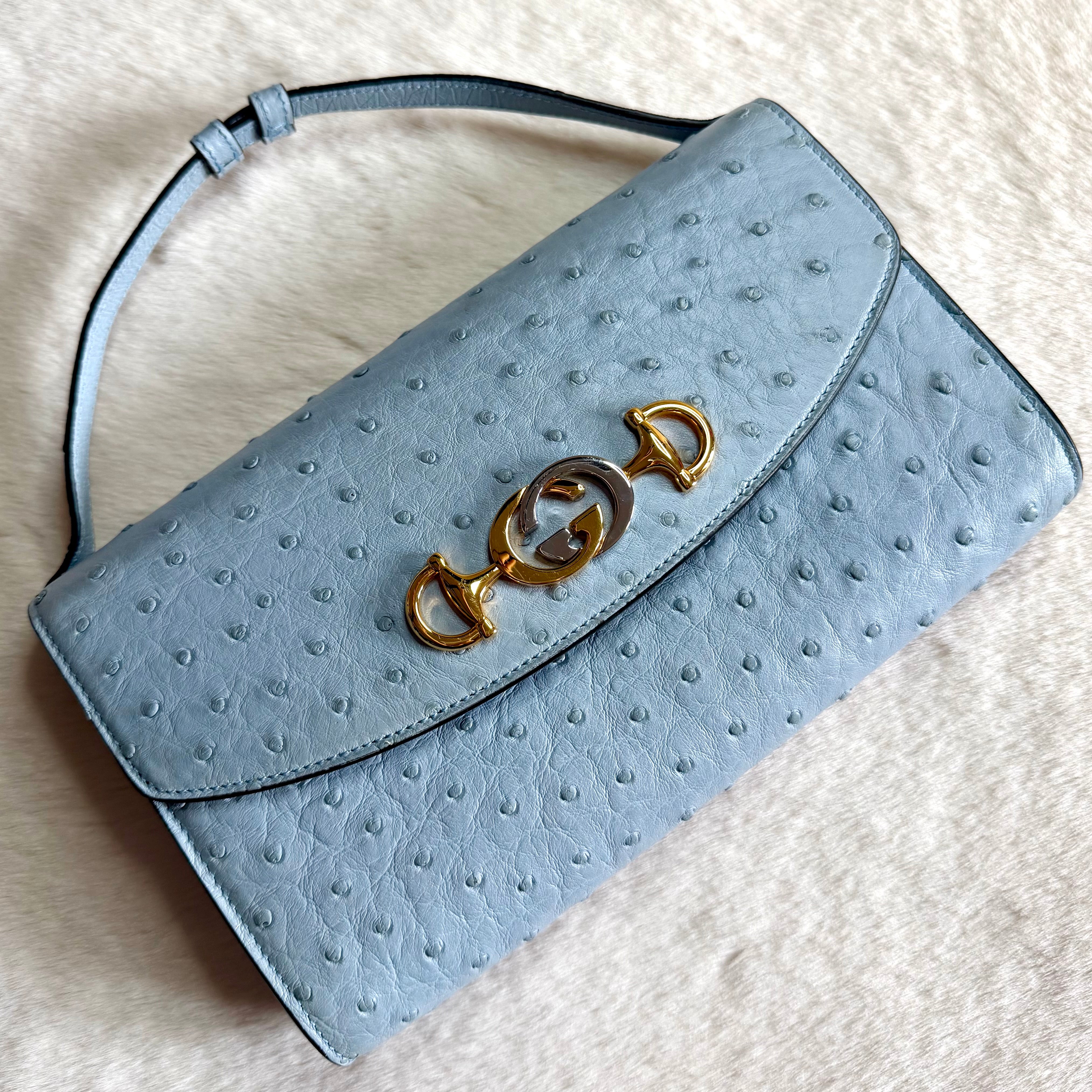 Gucci Zumi Ostrich Limited Edition