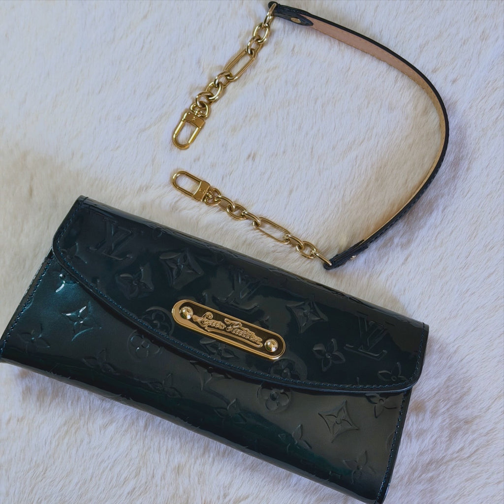 Louis Vuitton Sunset Boulevard Vernis Dark Green Full Set