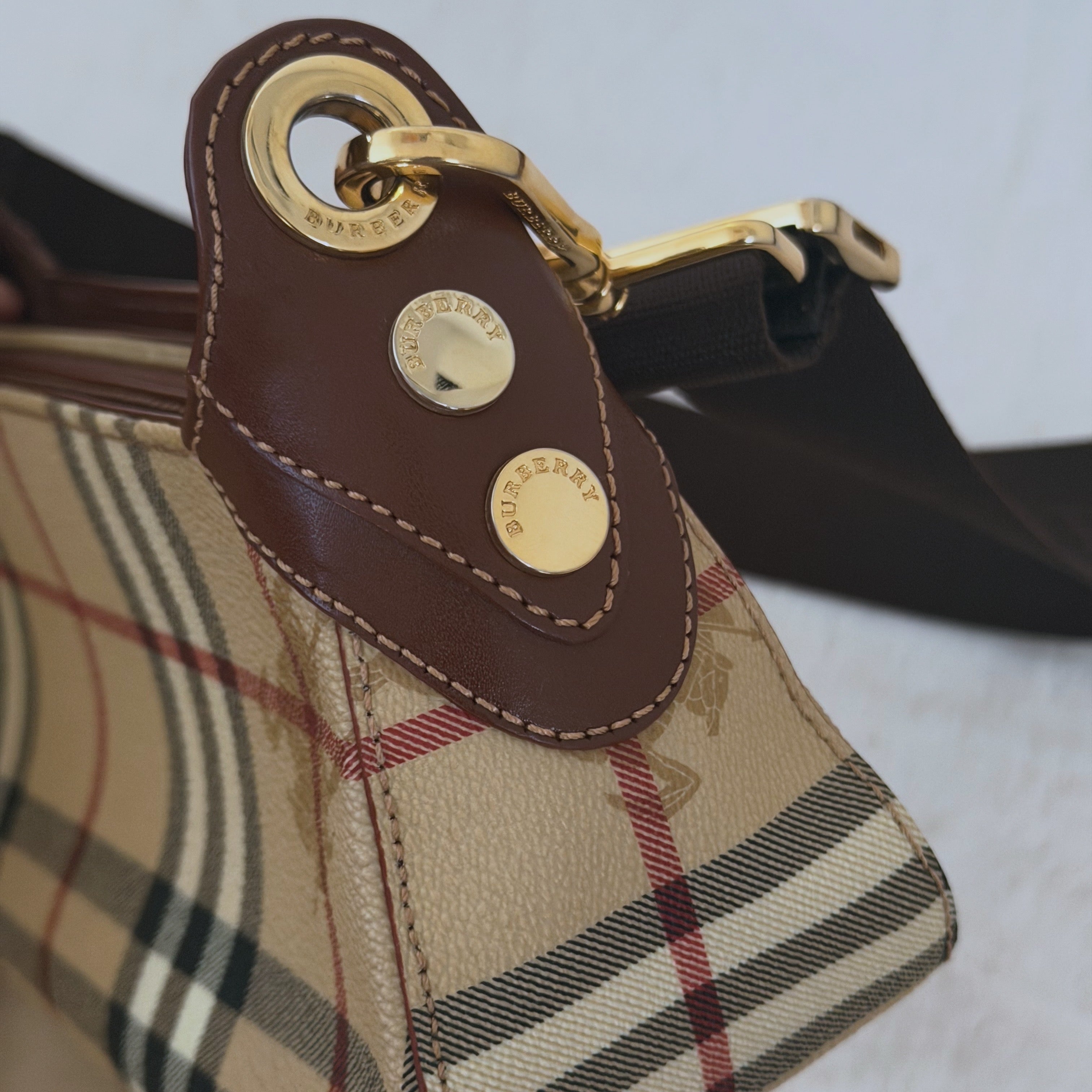 Burberry Haymarket Check Pochette
