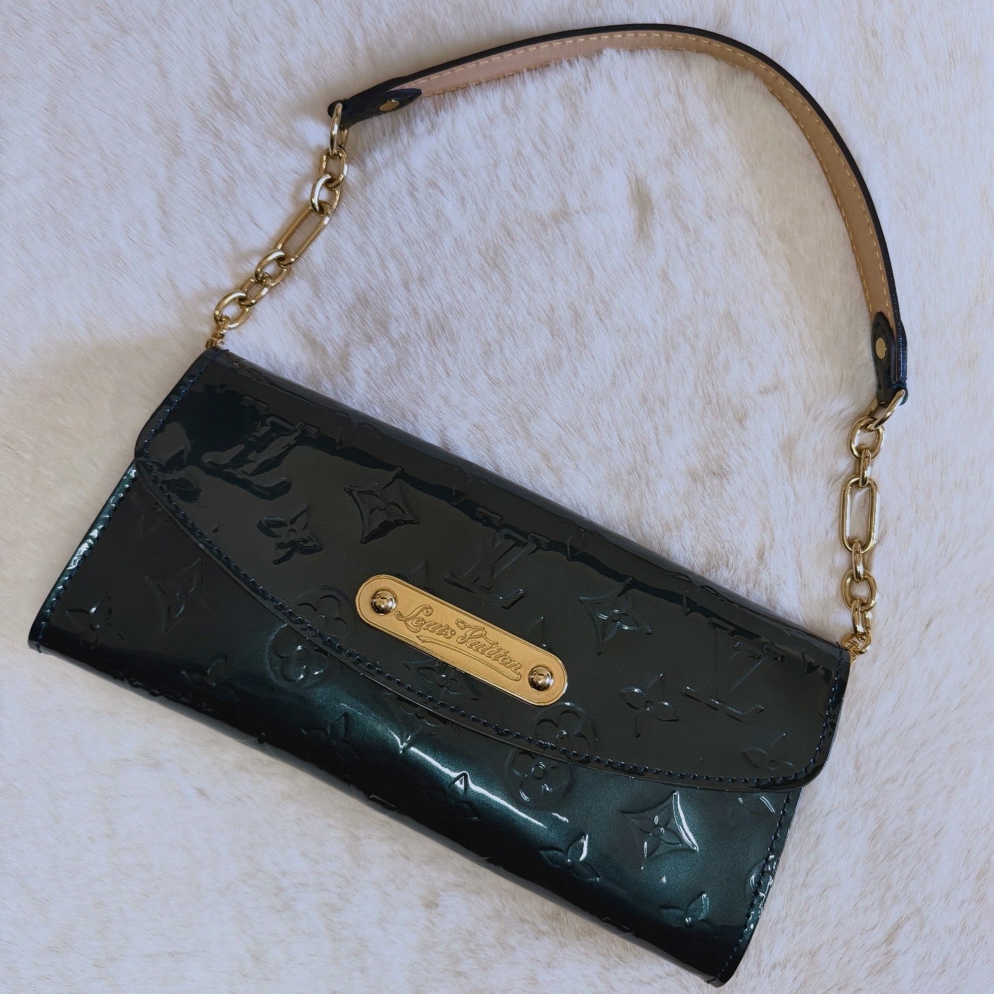 Louis Vuitton Sunset Boulevard Vernis Dark Green Full Set