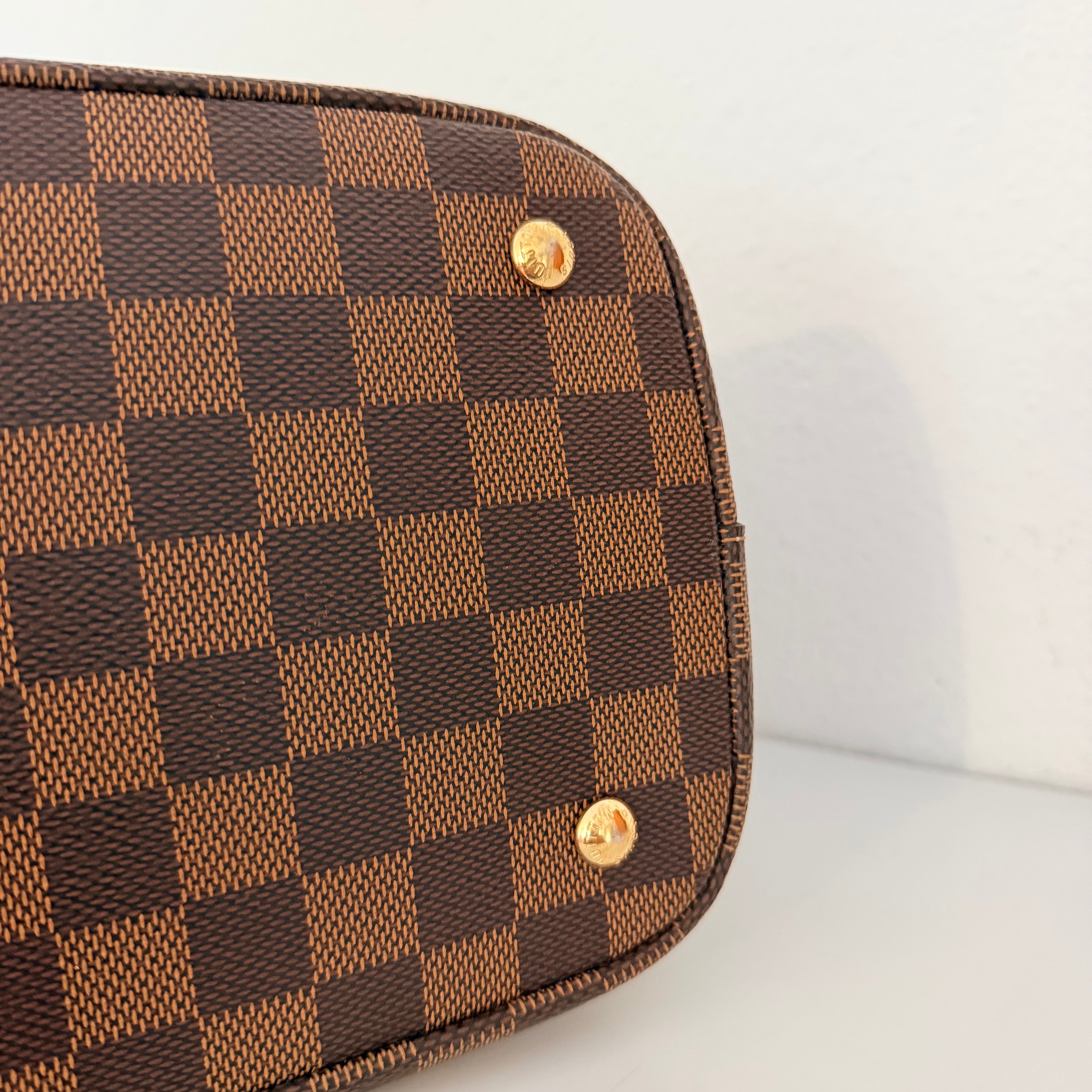 Louis Vuitton Kensington MM Canvas Damier Ebène