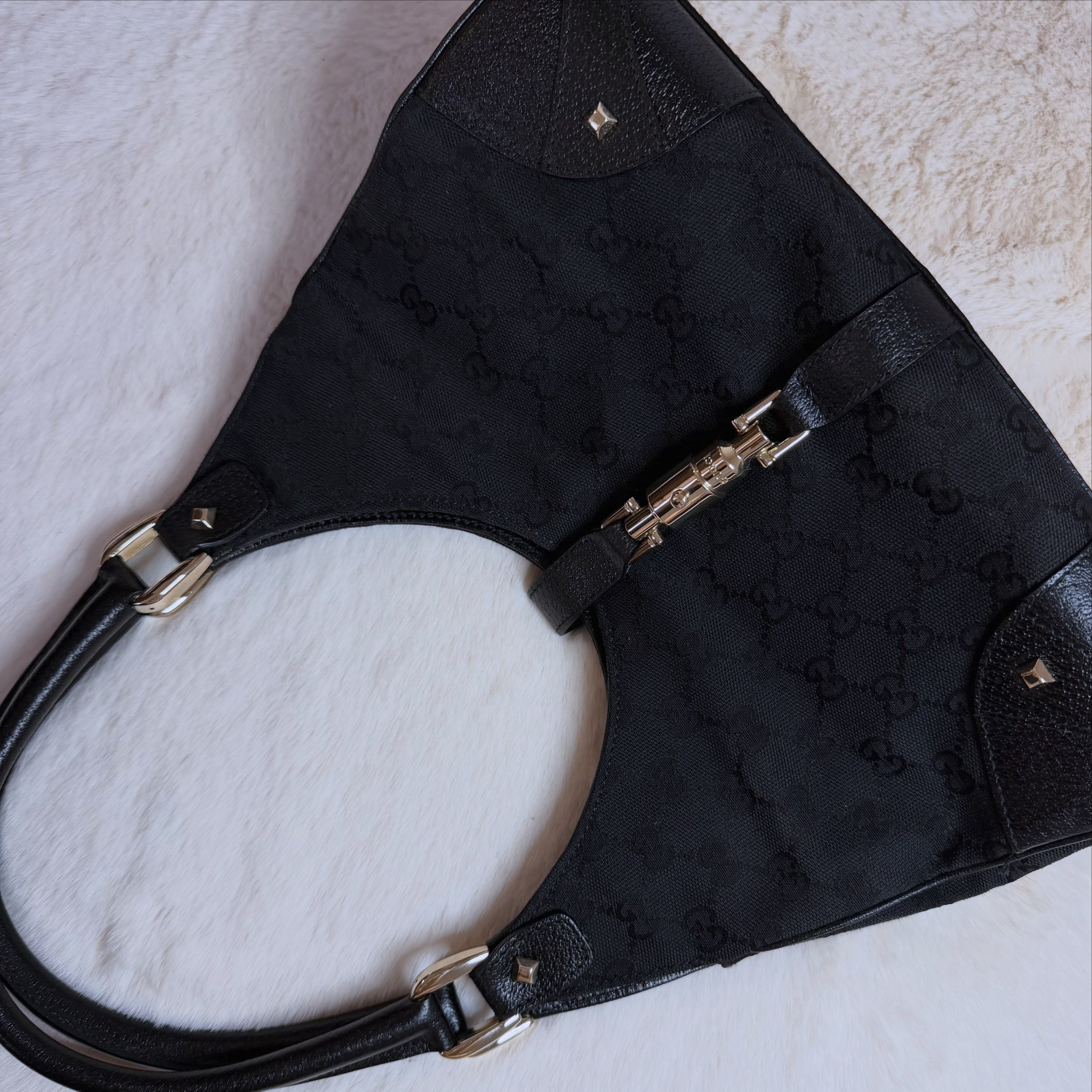 Gucci GG Nailhead Jackie Bardot