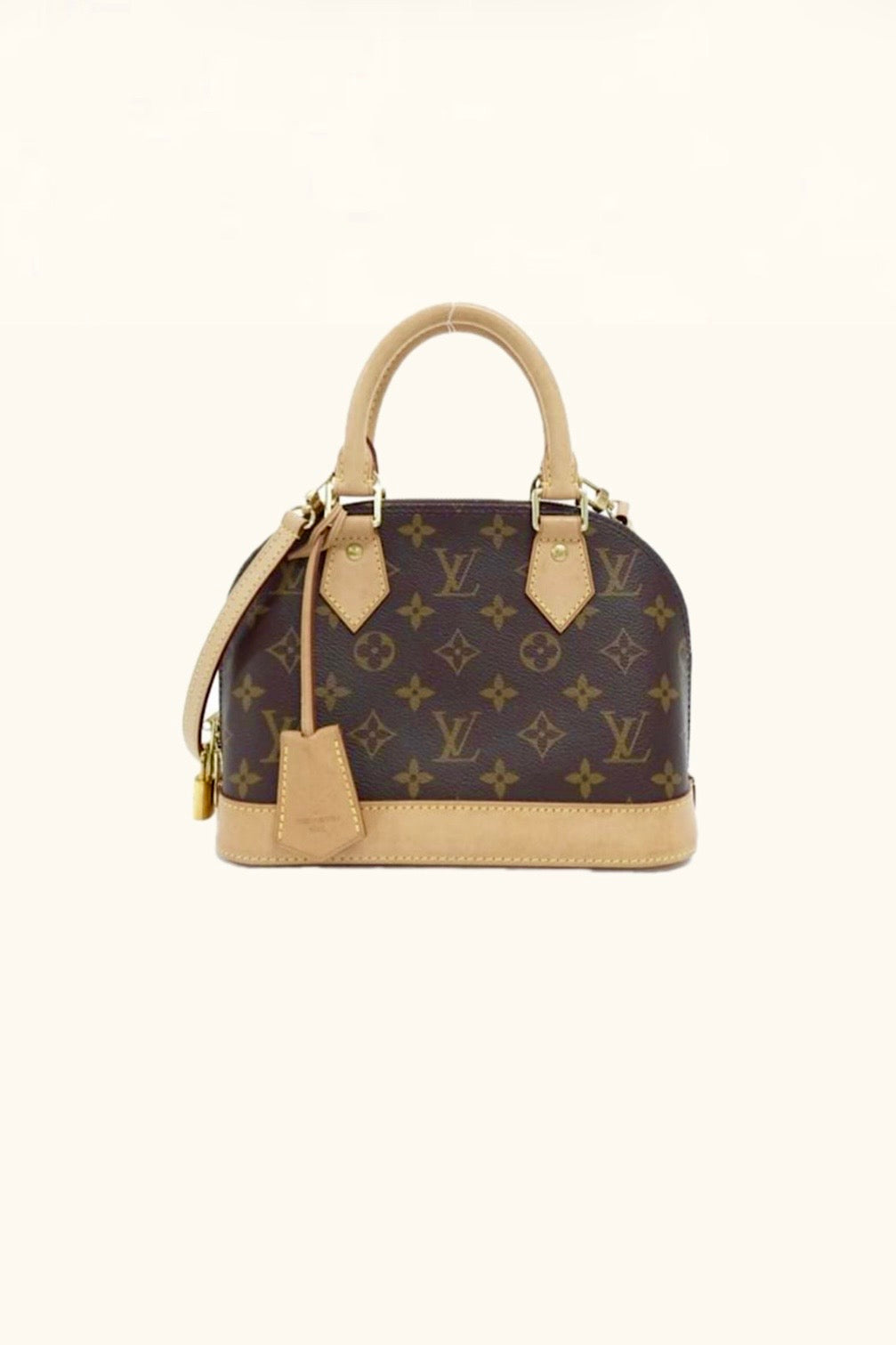 Louis Vuitton Alma BB Monogram Canvas Full Set