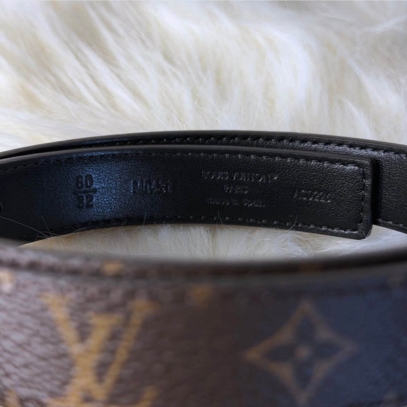 Cinto Louis Vuitton Full Set