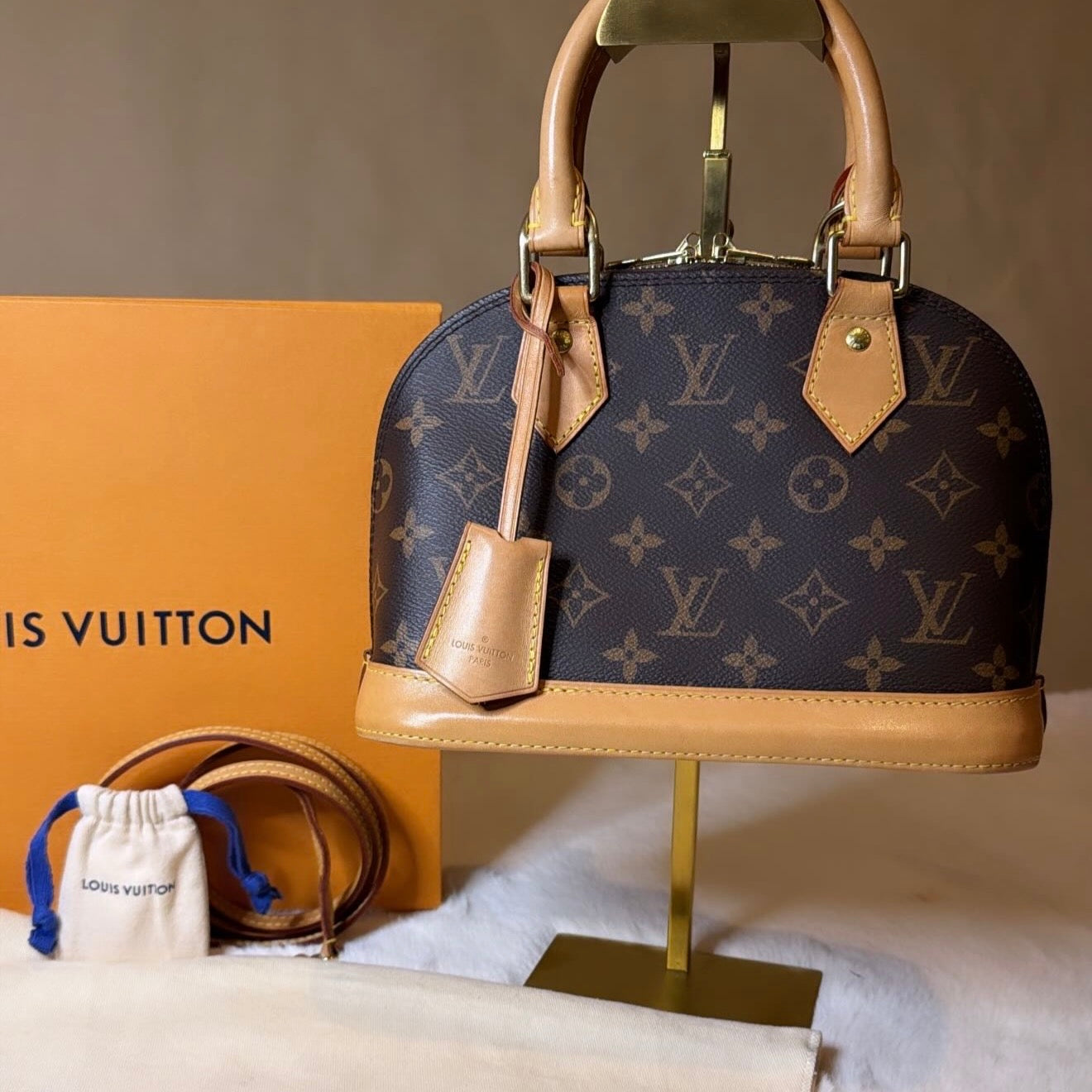 Louis Vuitton Alma BB Full Set