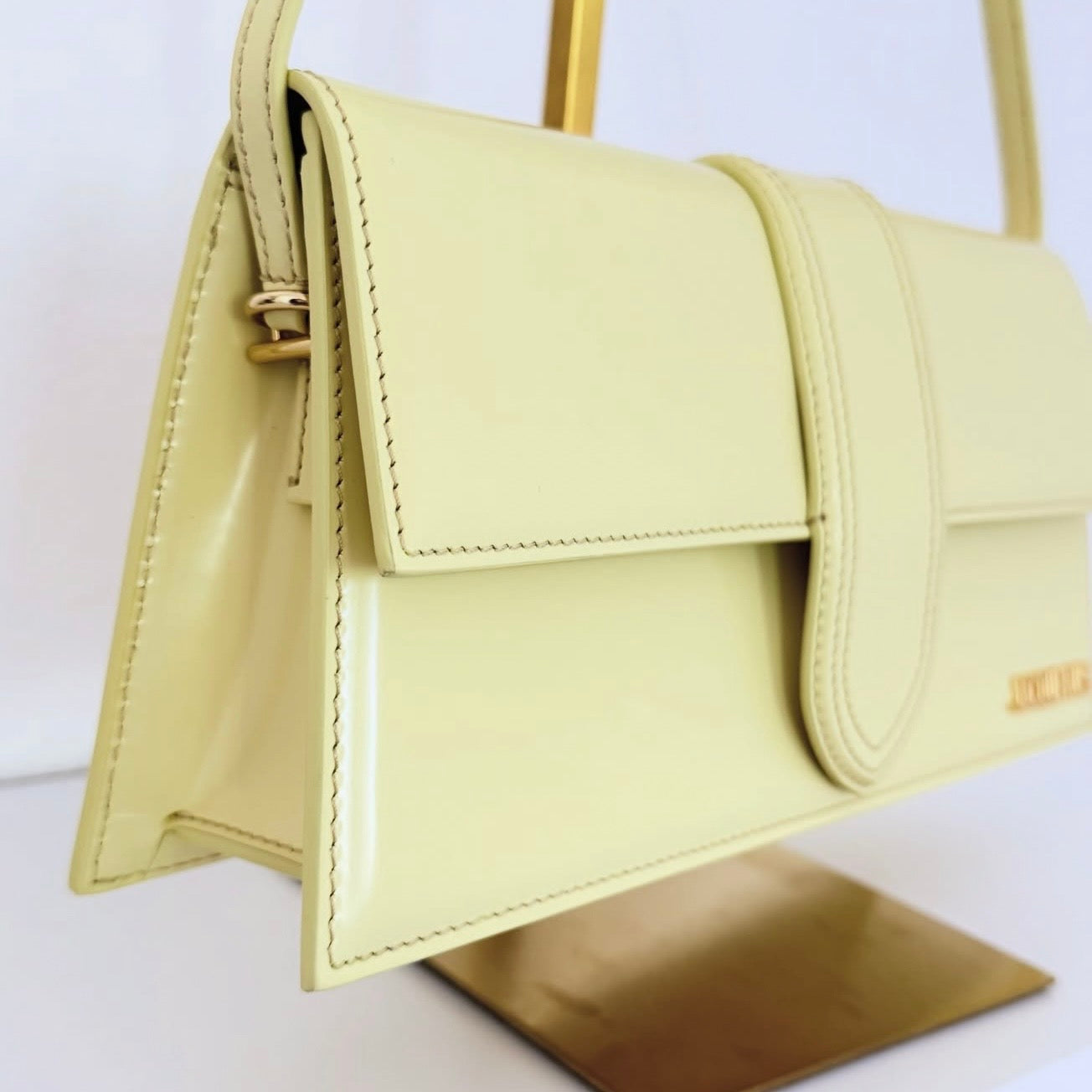 Jacquemus Le Bambino Long Pale Yellow