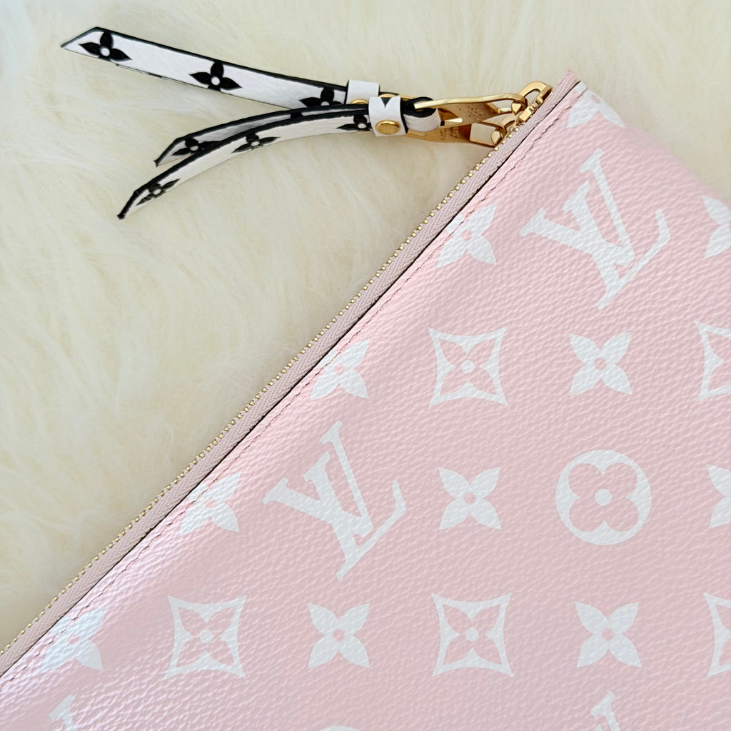 Louis Vuitton Monogram Giant Double Zip Pochette - Limited Edition
