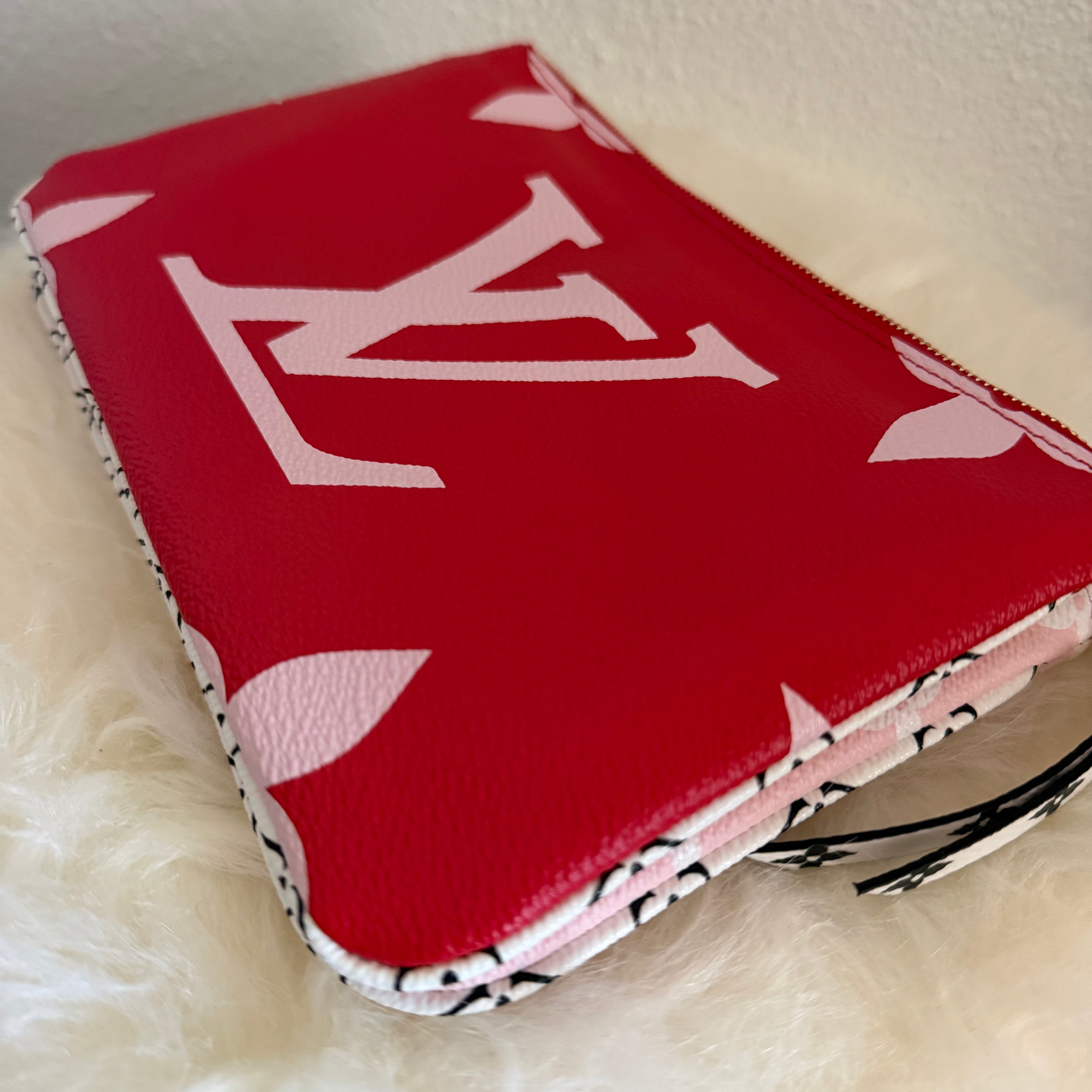 Louis Vuitton Monogram Giant Double Zip Pochette - Limited Edition