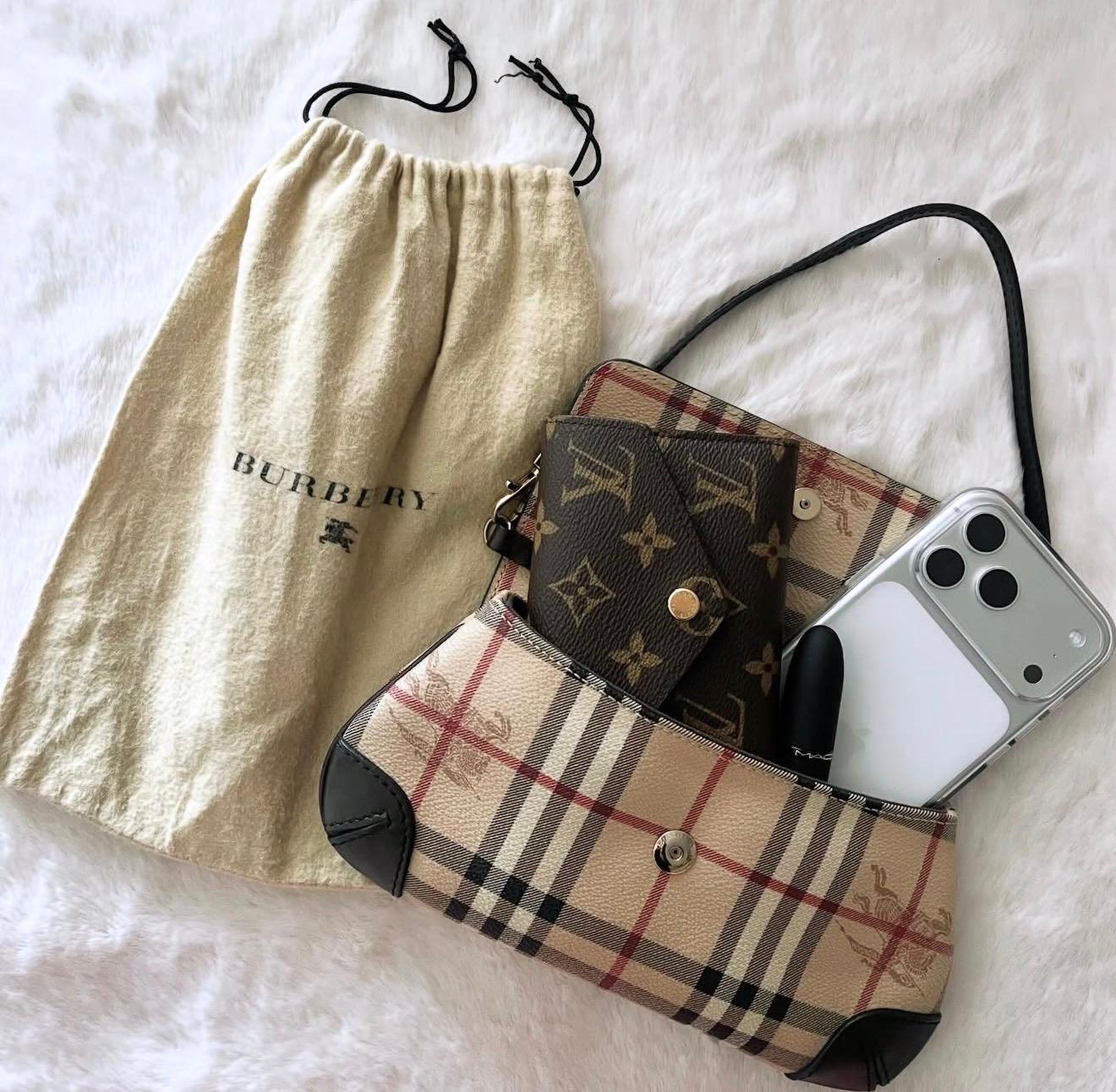 Burberry Nova Check Shoulder Bag
