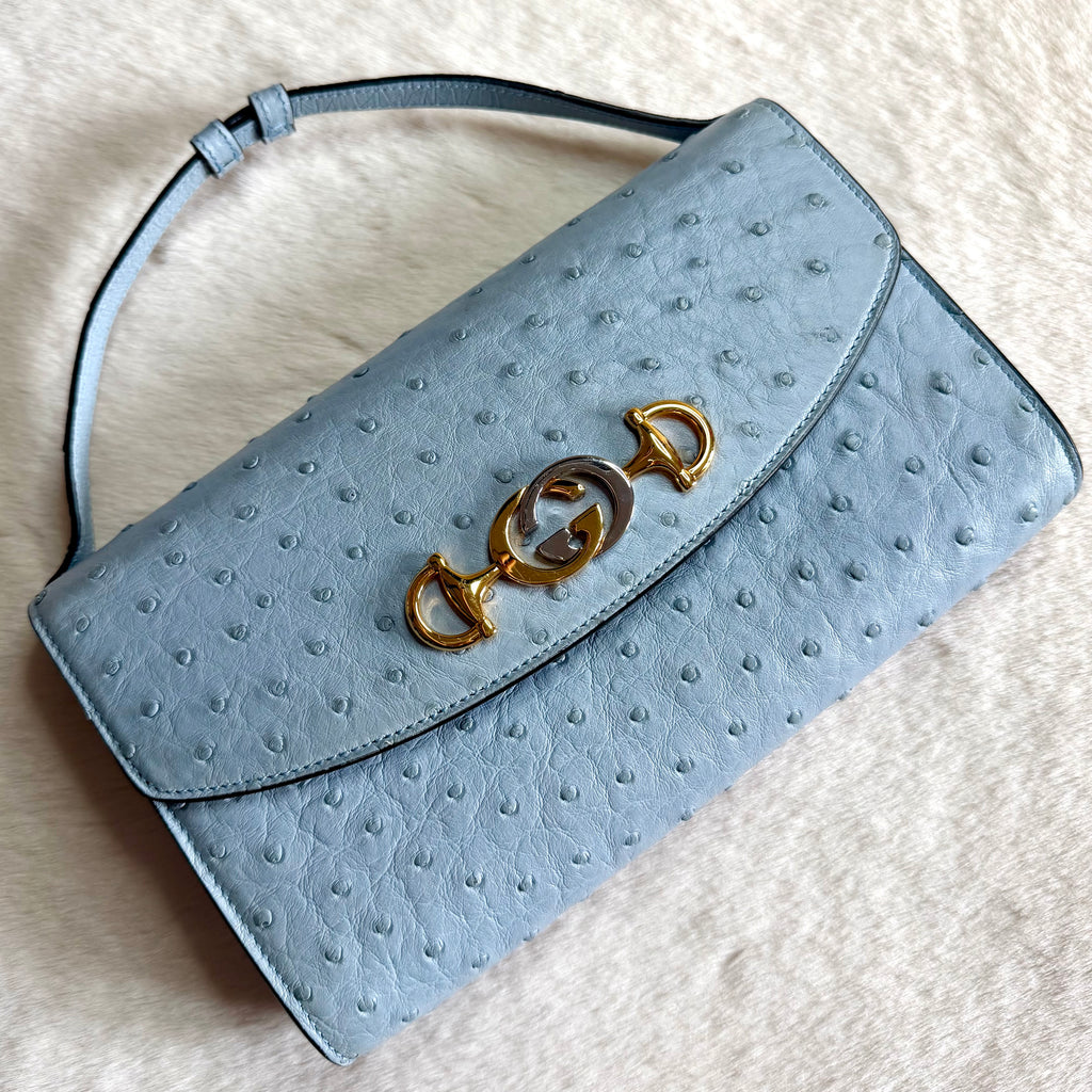 Gucci Zumi Ostrich Limited Edition