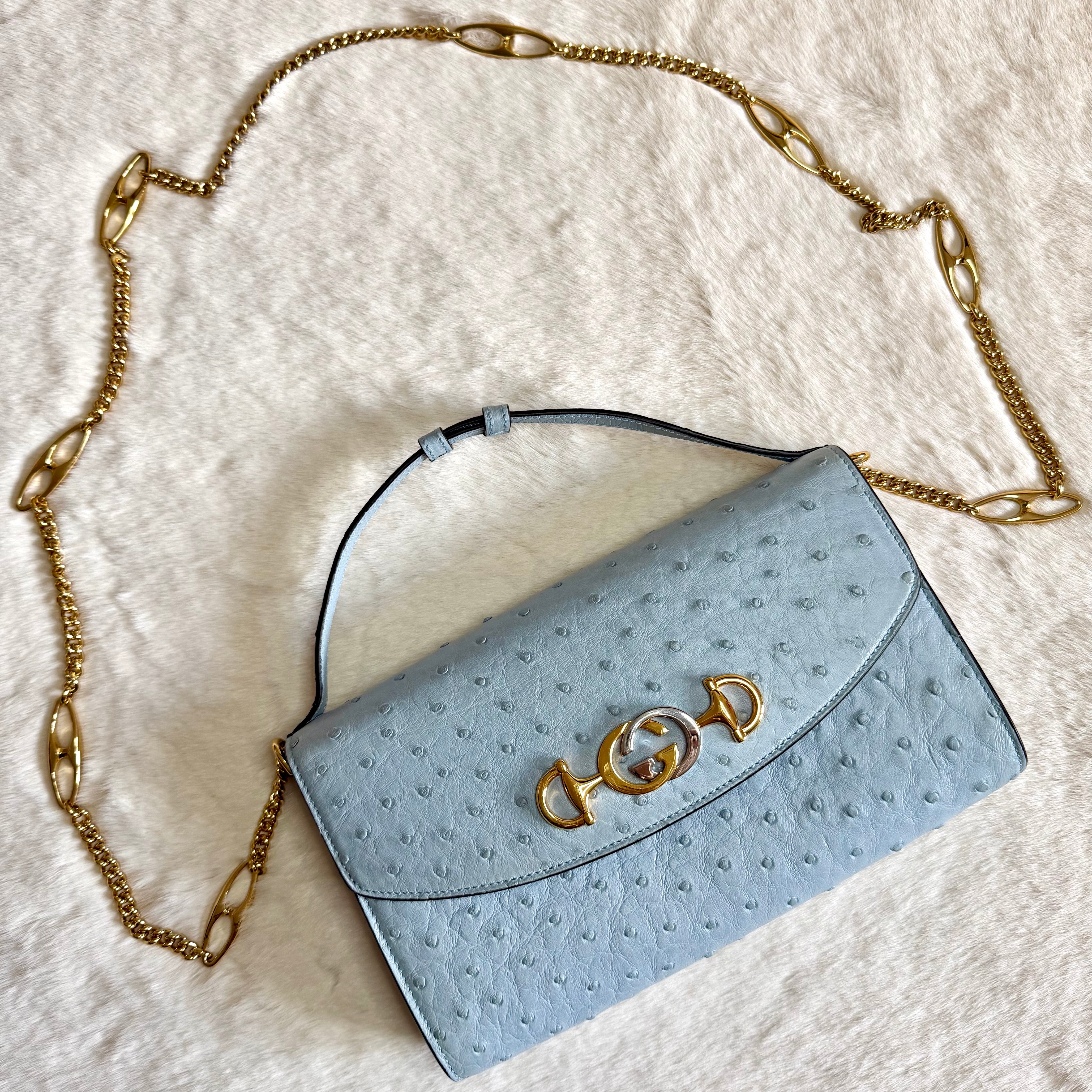 Gucci Zumi Ostrich Limited Edition