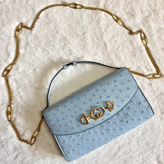Gucci Zumi Ostrich Limited Edition