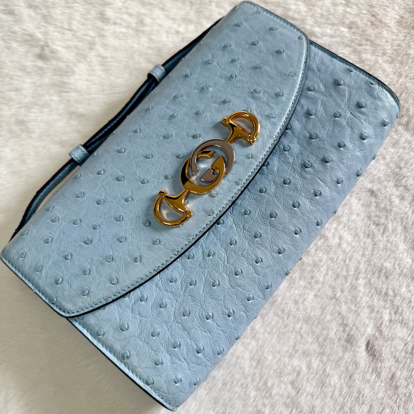 Gucci Zumi Ostrich Limited Edition