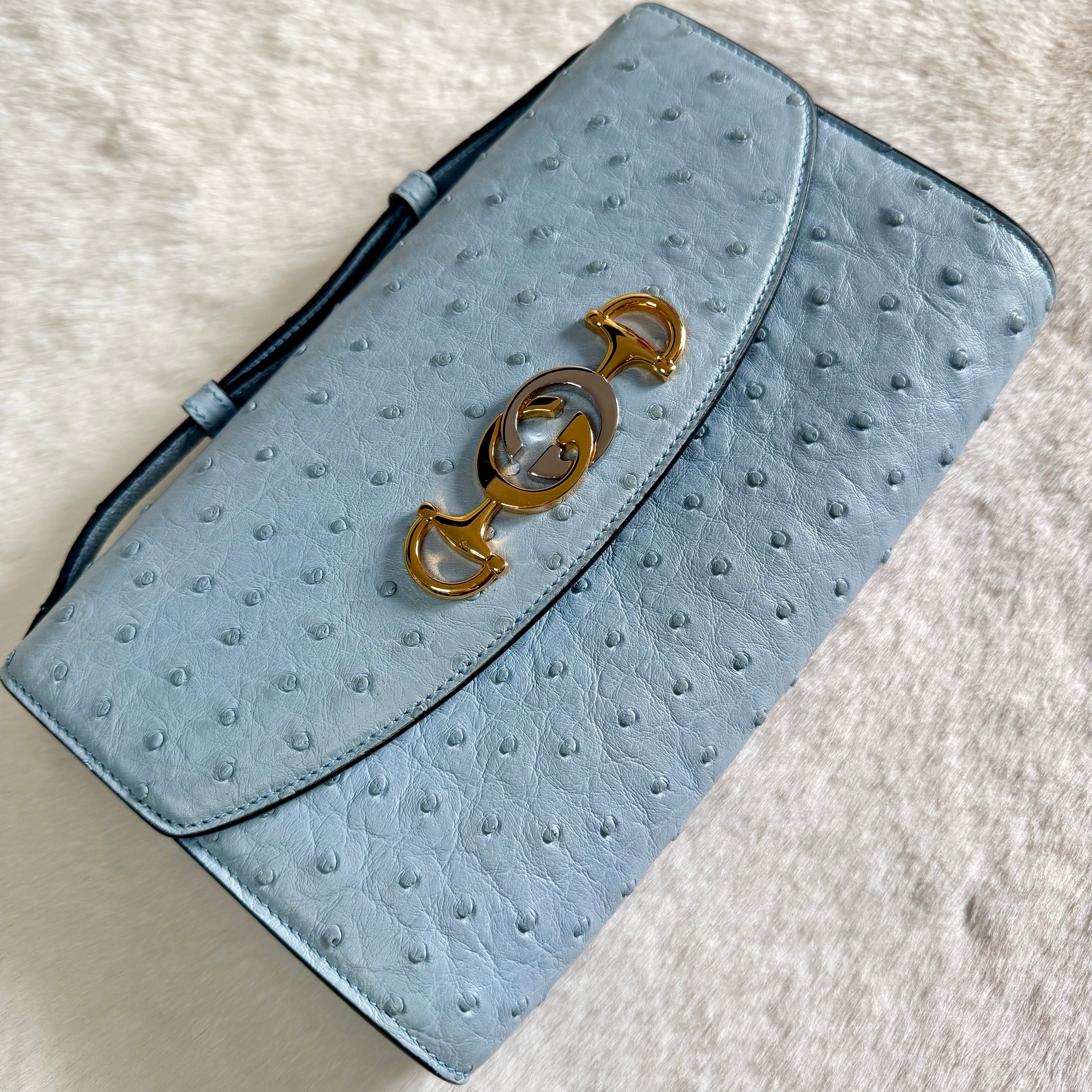 Gucci Zumi Ostrich Limited Edition