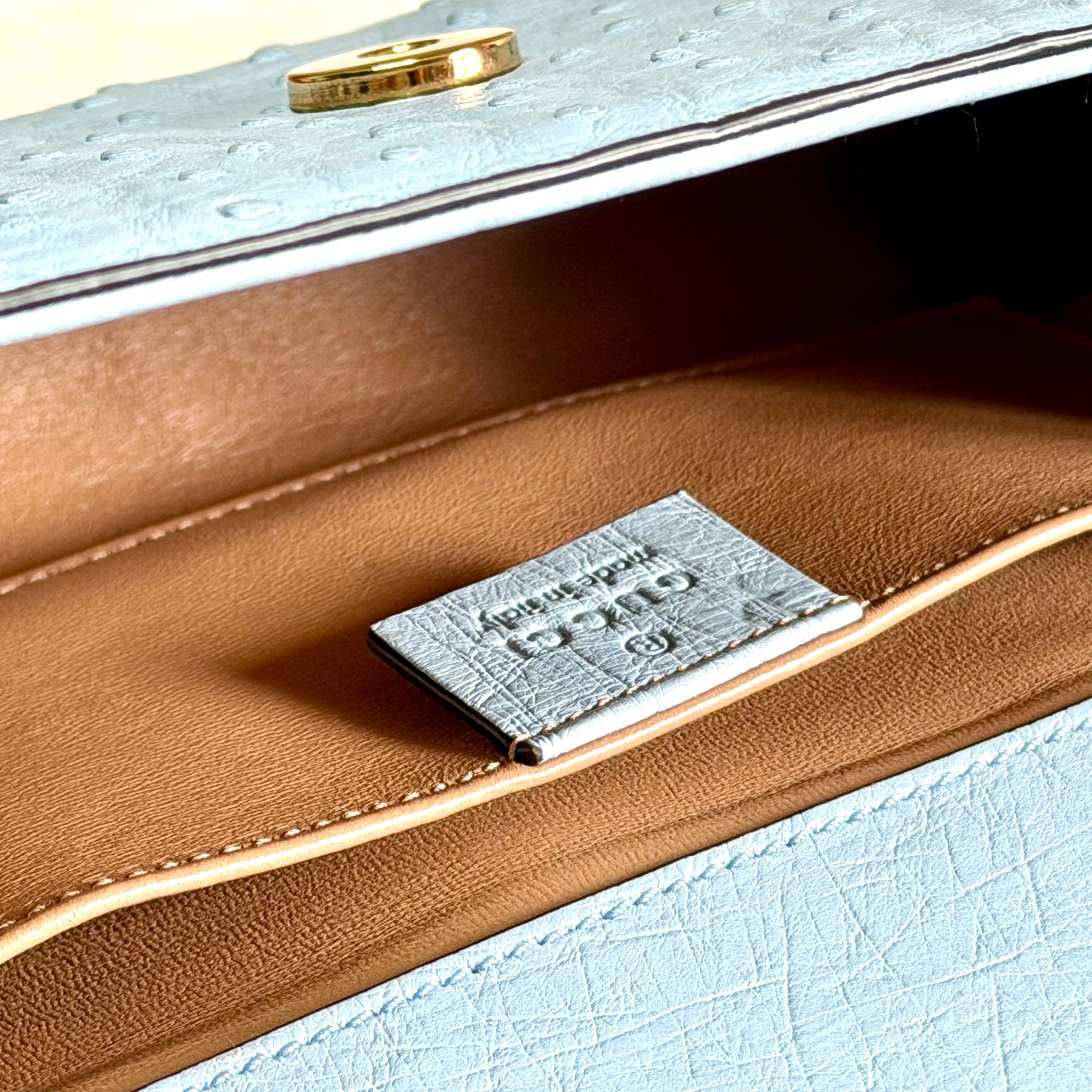 Gucci Zumi Ostrich Limited Edition